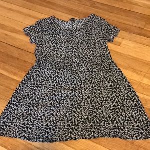 Black and white dress